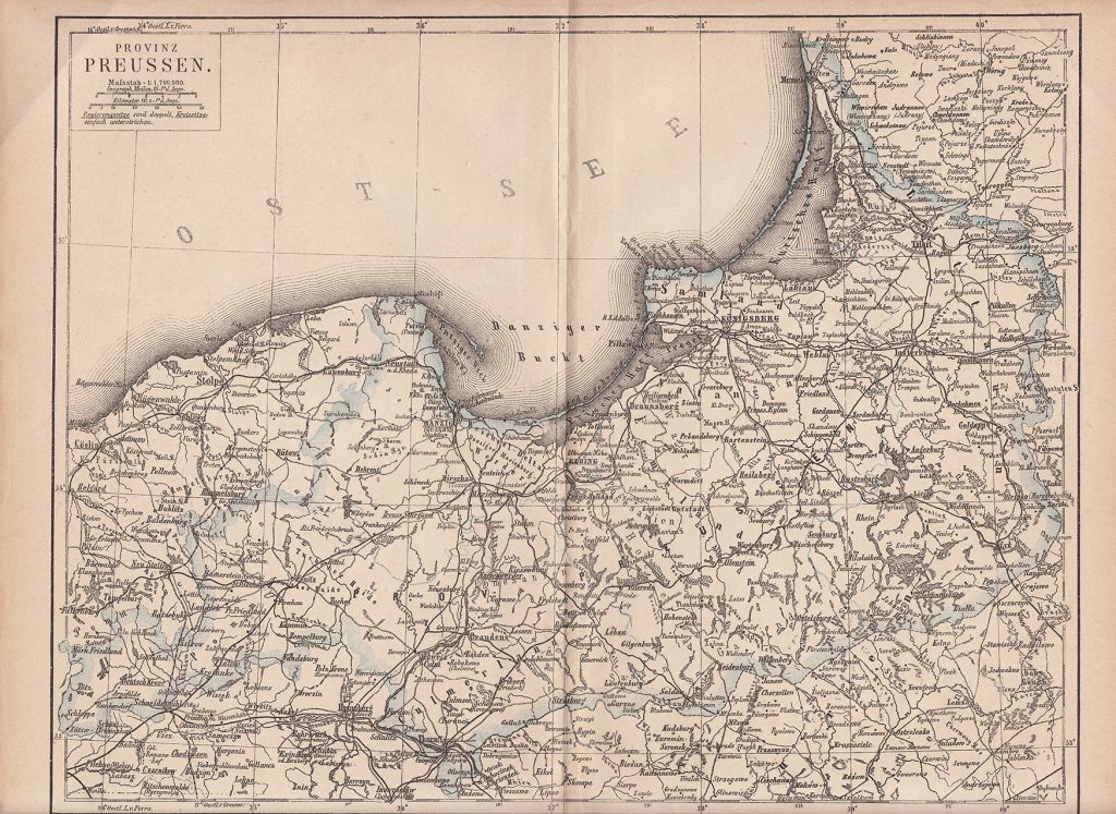 Die 1824/1829 geschaffene Provinz „Preußen“